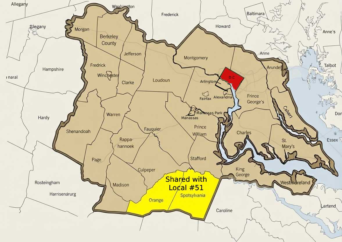 IUEC Local 10 Jurisdiction
